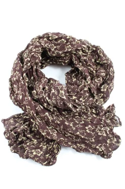 Schals>Jytte Meilvang Krinkelschal bronzefarbenblassgelb