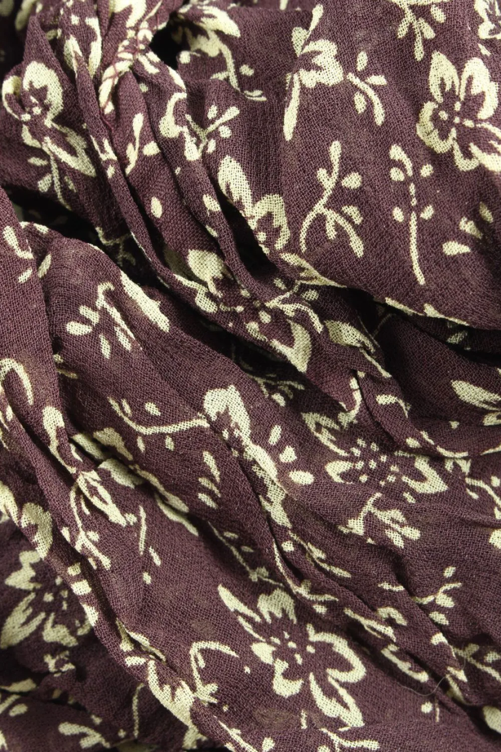 Schals>Jytte Meilvang Krinkelschal bronzefarbenblassgelb