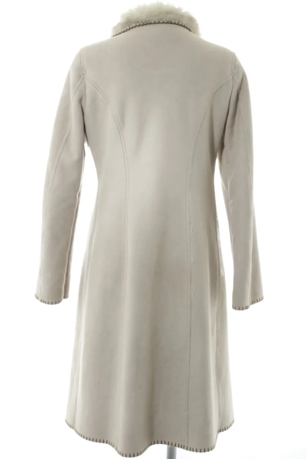 Mäntel>Piu00fa & Piu00fa Kunstfellmantel Größe 36 hellbeige