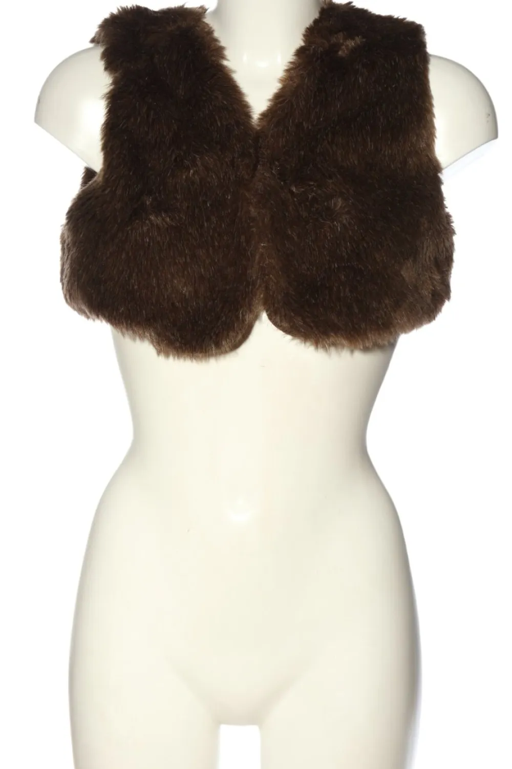 Kunstfellweste Größe 38-Made in Italy New