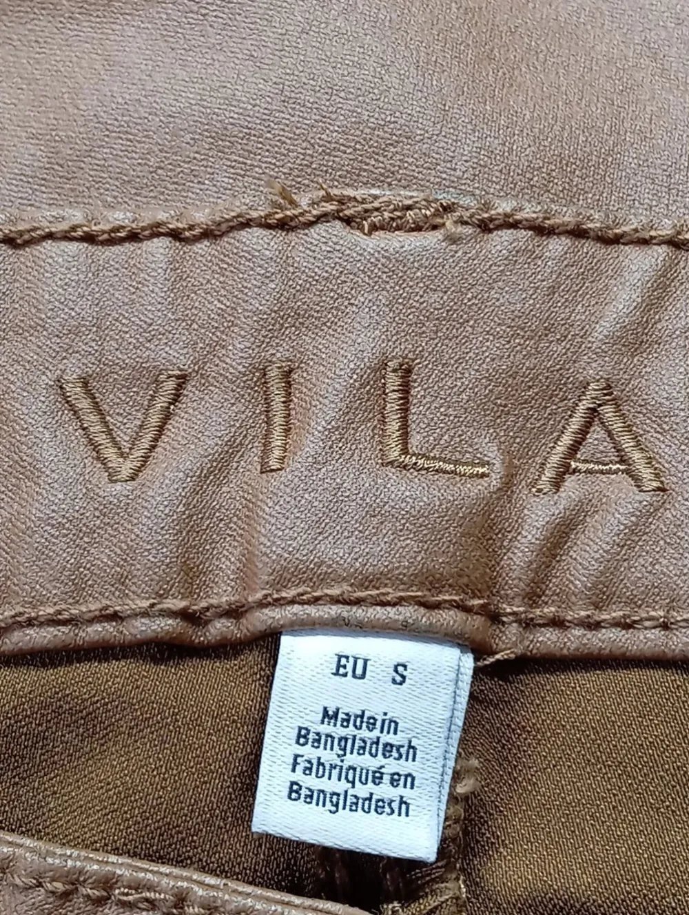 Kunstlederhose Größe 36-Vila