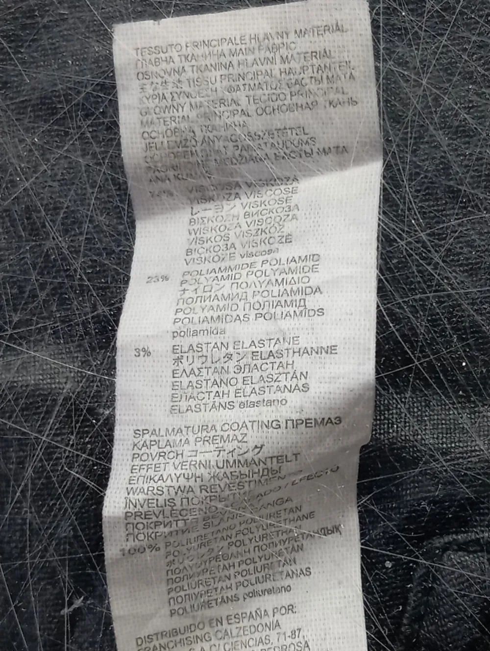 Hosen>Calzedonia Kunstlederhose Größe 38 schwarz