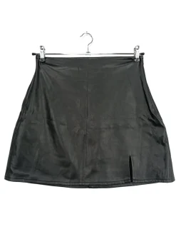 Kunstlederrock Größe 40-NA-KD New