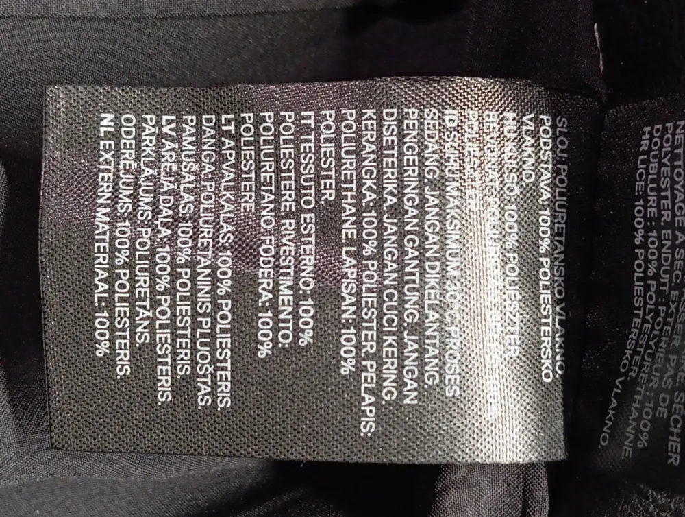 Röcke>H&M Kunstlederrock Größe 36 schwarz