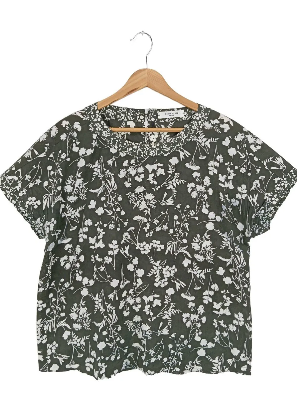 Kurzarm-Bluse Größe 38-Gerry Weber Sale