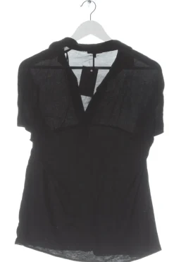 Blusen>Massimo Dutti Kurzarm-Bluse Größe 34 schwarz