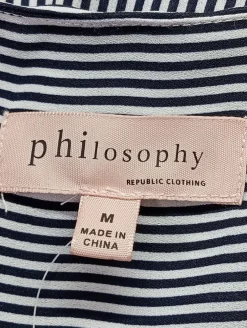 Kurzarm-Bluse Größe 38-PHILOSOPHY Hot