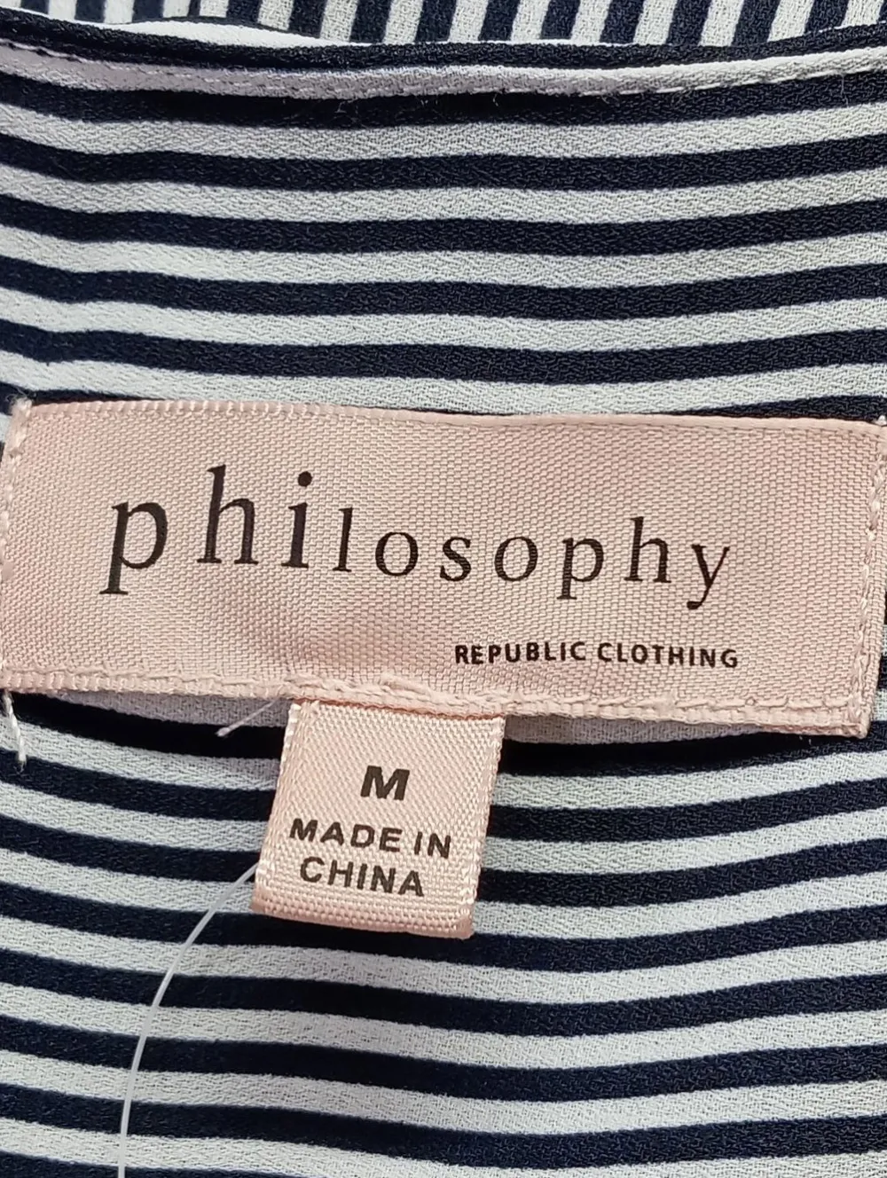 Kurzarm-Bluse Größe 38-PHILOSOPHY Hot