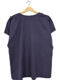 Blusen>fiora blue Kurzarm-Bluse Größe 48