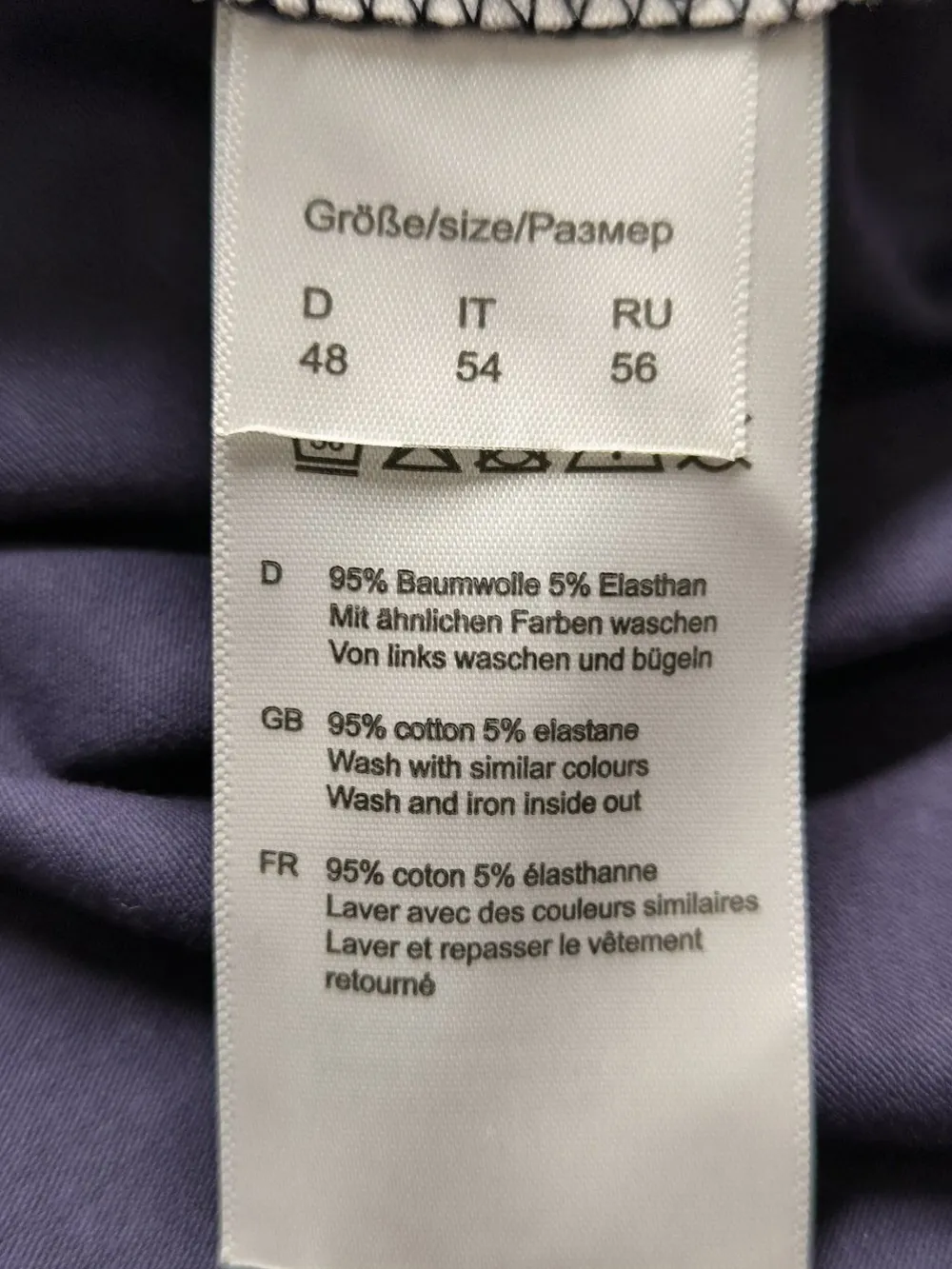Blusen>fiora blue Kurzarm-Bluse Größe 48