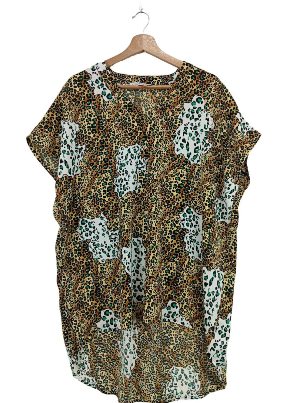 Blusen>Rockgewitter Kurzarm-Bluse Größe 44