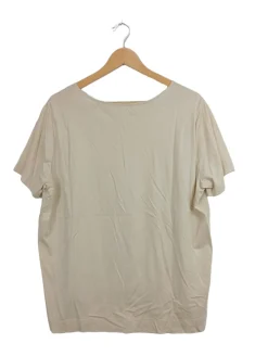 Blusen>Luisa Cerano Kurzarm-Bluse Größe 46 wollweiß