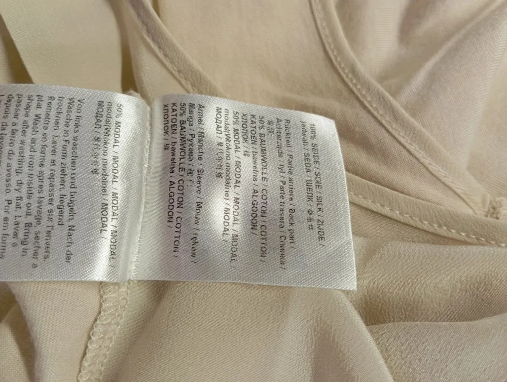 Blusen>Luisa Cerano Kurzarm-Bluse Größe 46 wollweiß