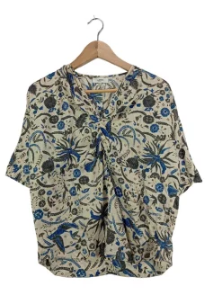 Kurzarm-Bluse Größe 42-isabel etoile Discount