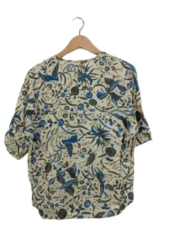 Kurzarm-Bluse Größe 42-isabel etoile Discount