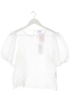 Blusen>Vila Kurzarm-Bluse Größe 38 weiß