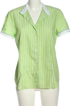 Hemden>eterna excellent Kurzarmhemd Größe 38 grünweiß