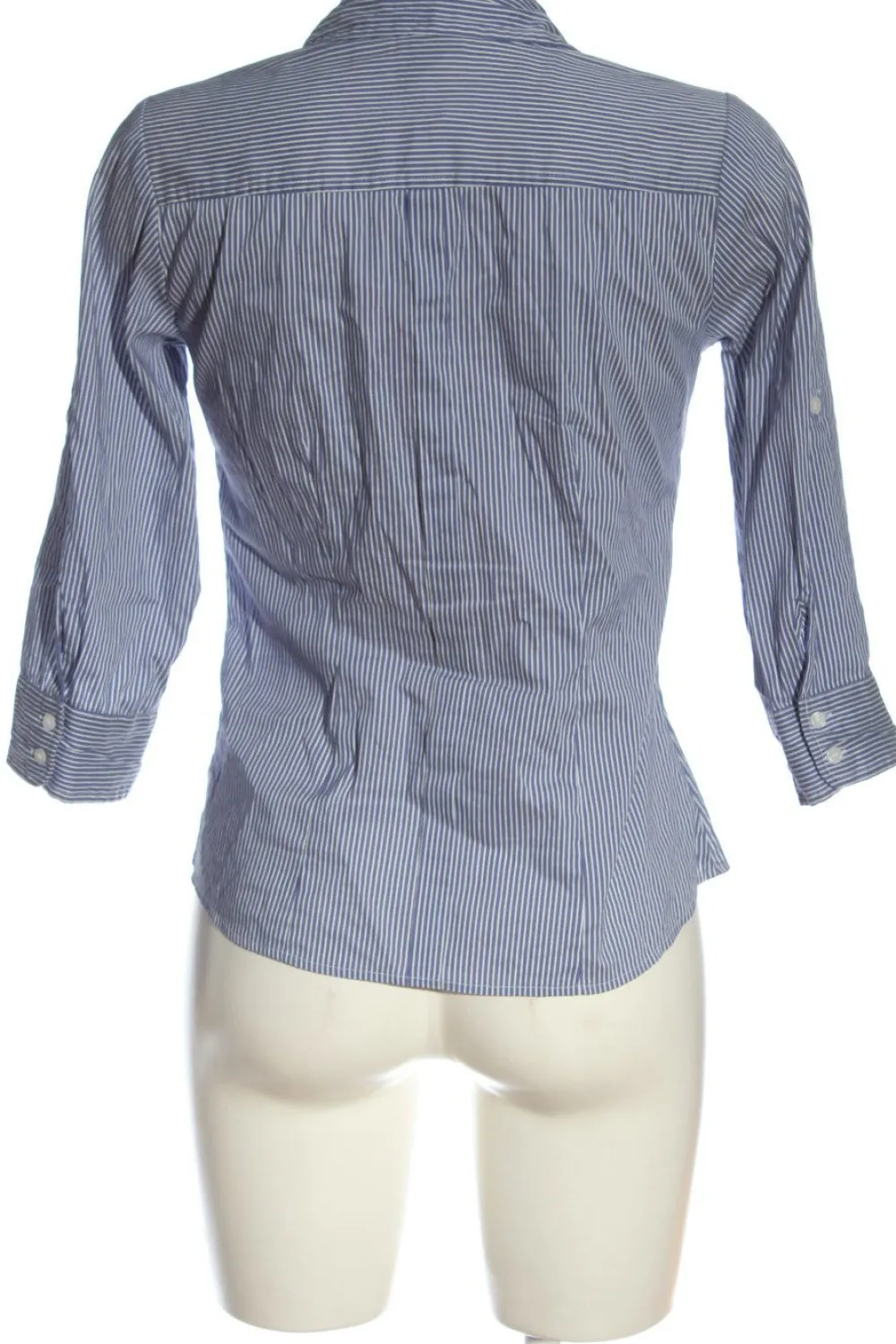 Hemden>H&M Kurzarmhemd Größe 36 blauweiß