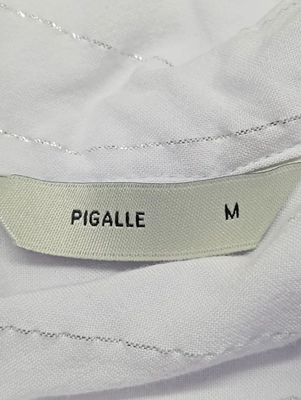 Hemden>Pigalle Kurzarmhemd Größe 38 weiß