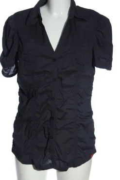 Hemden>edc Kurzarmhemd Größe 42 blau