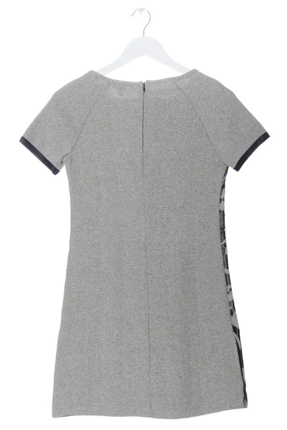 Kleider>MNG Collection Kurzarmkleid Größe 36 hellgrauschwarz