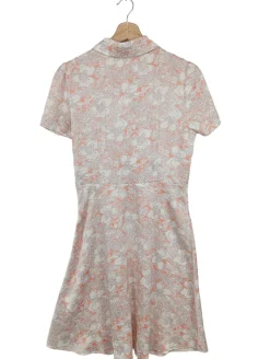 Kleider>Reken Maar Kurzarmkleid Größe 36 hellorangebraun