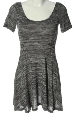 Kleider>H&M Divided Kurzarmkleid Größe 36 hellgrau
