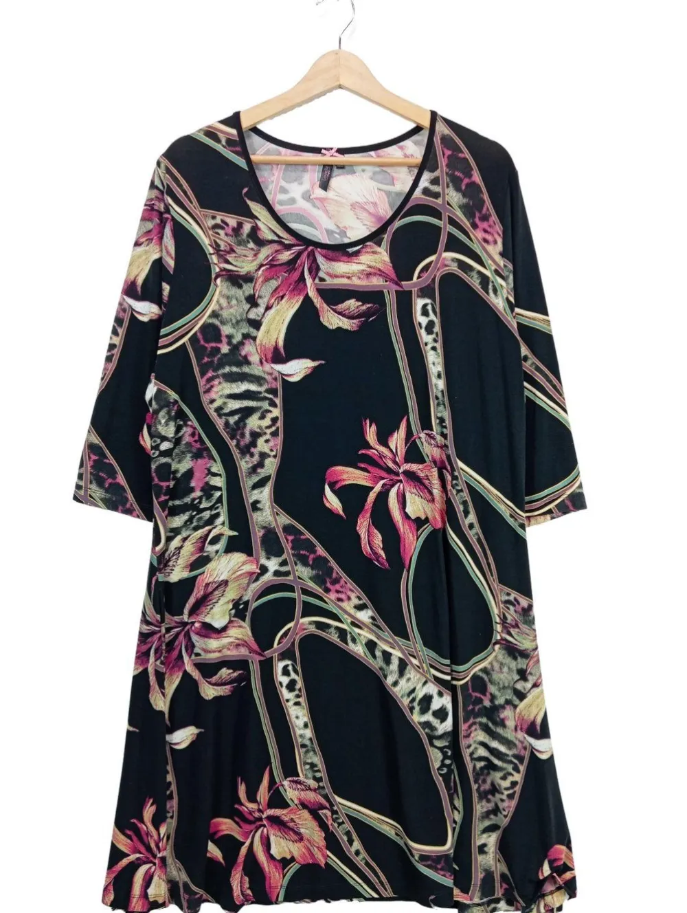 Kleider>Lavelle Kurzarmkleid Größe 48