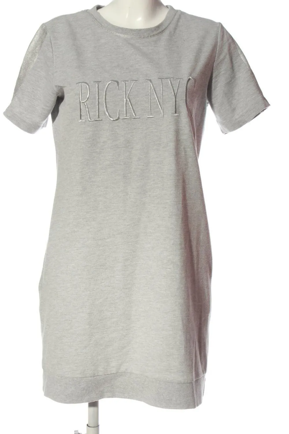 Kleider>rick cardona Kurzarmkleid Größe 36 hellgrau