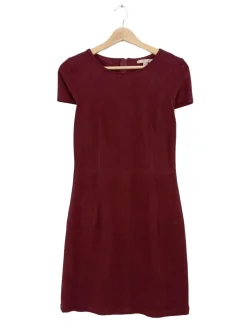 Kleider>Esprit Kurzarmkleid Größe 34 rot