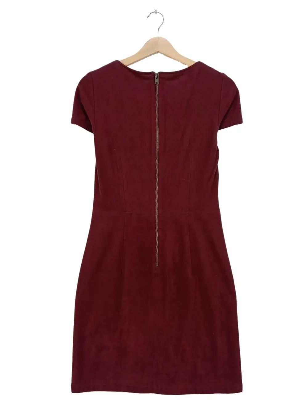 Kleider>Esprit Kurzarmkleid Größe 34 rot