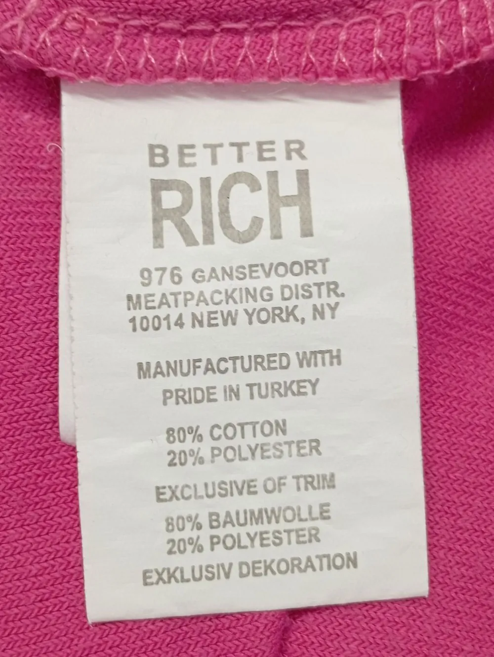 Kleider>Better Rich Kurzarmkleid Größe 38 pink