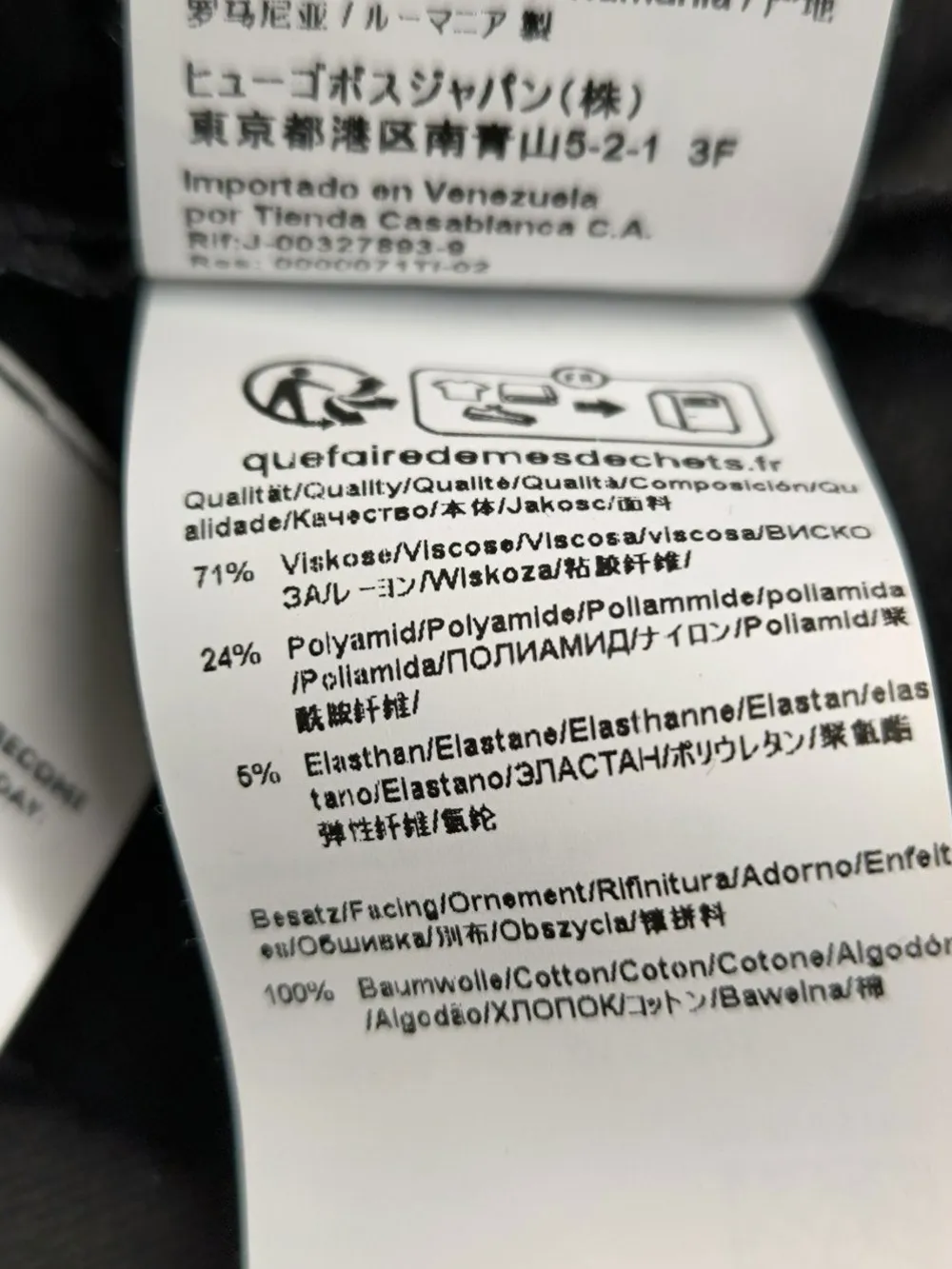 Kleider>Hugo Boss Kurzarmkleid Größe 36 schwarz