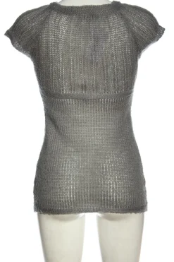 Pullover>Clockhouse Kurzarmpullover Größe 36 hellgrau