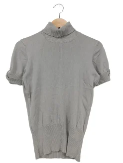 Pullover>Orsay Kurzarmpullover Größe 38 hellgrau