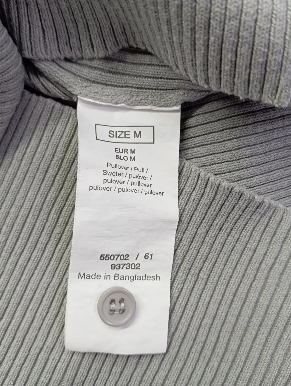 Pullover>Orsay Kurzarmpullover Größe 38 hellgrau