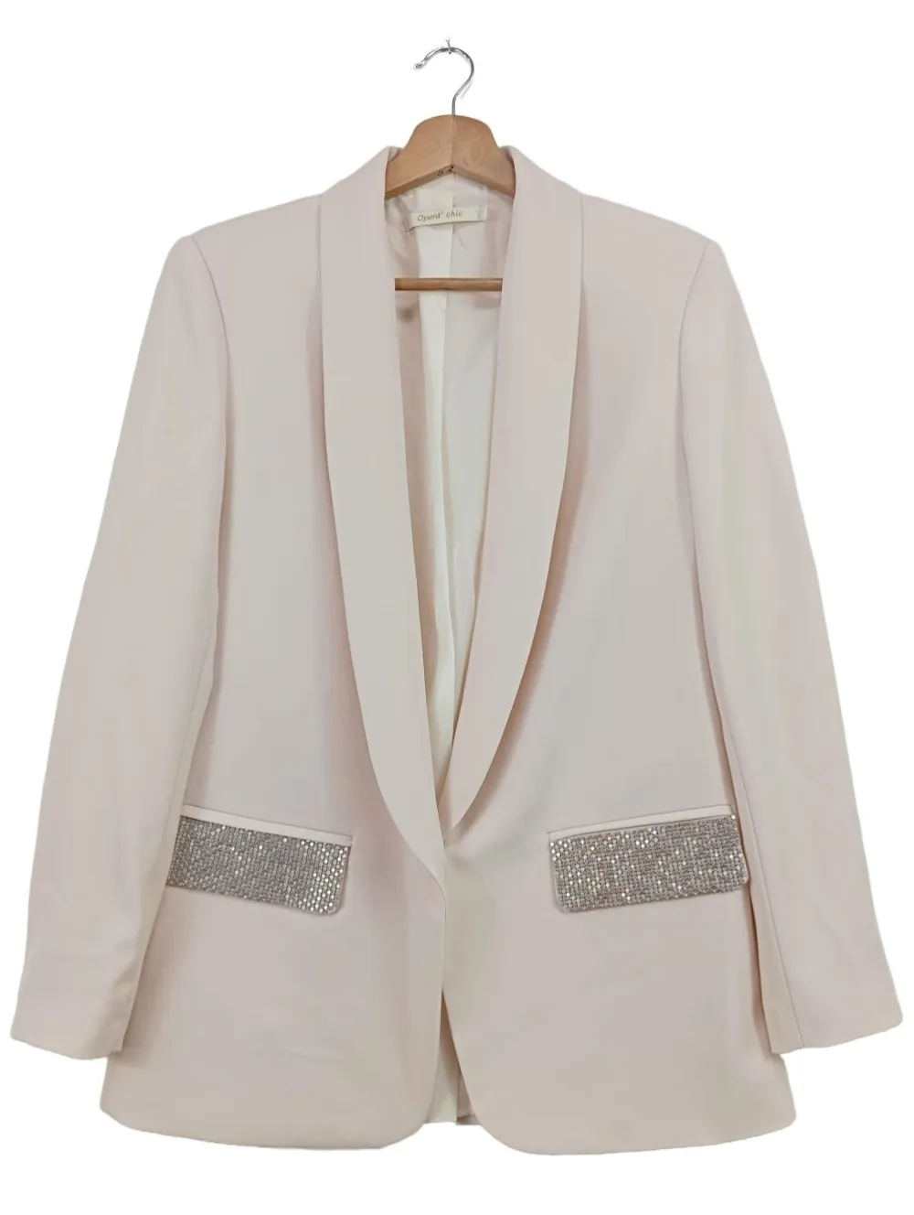 Blazer>Opera Kurz-Blazer Größe 40 creme