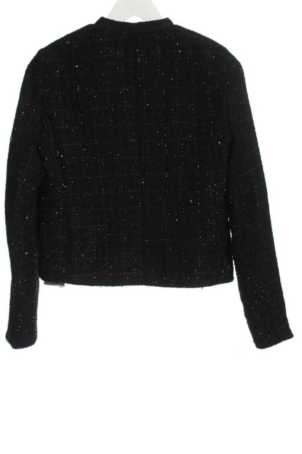 Blazer>Lady in Paris Kurz-Blazer Größe 38 schwarzwollweiß