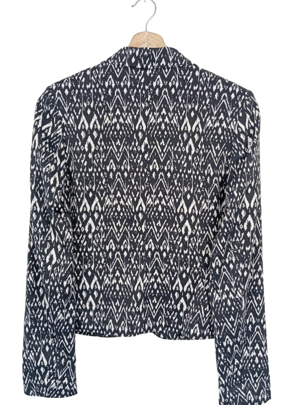 Blazer>H&M Divided Kurz-Blazer Größe 36 hellgrau