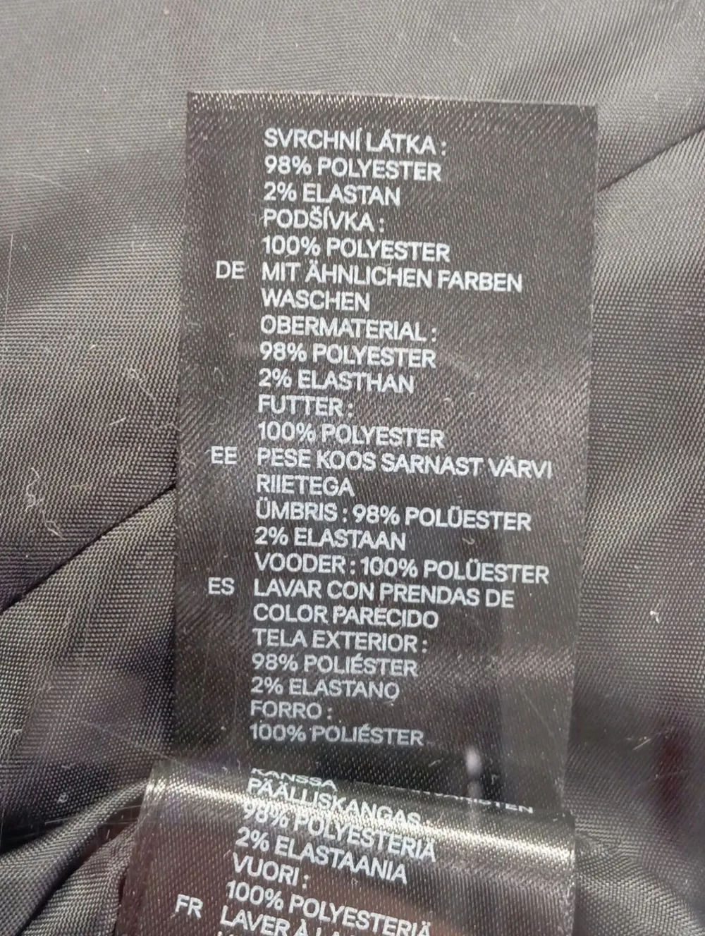 Blazer>H&M Divided Kurz-Blazer Größe 36 hellgrau