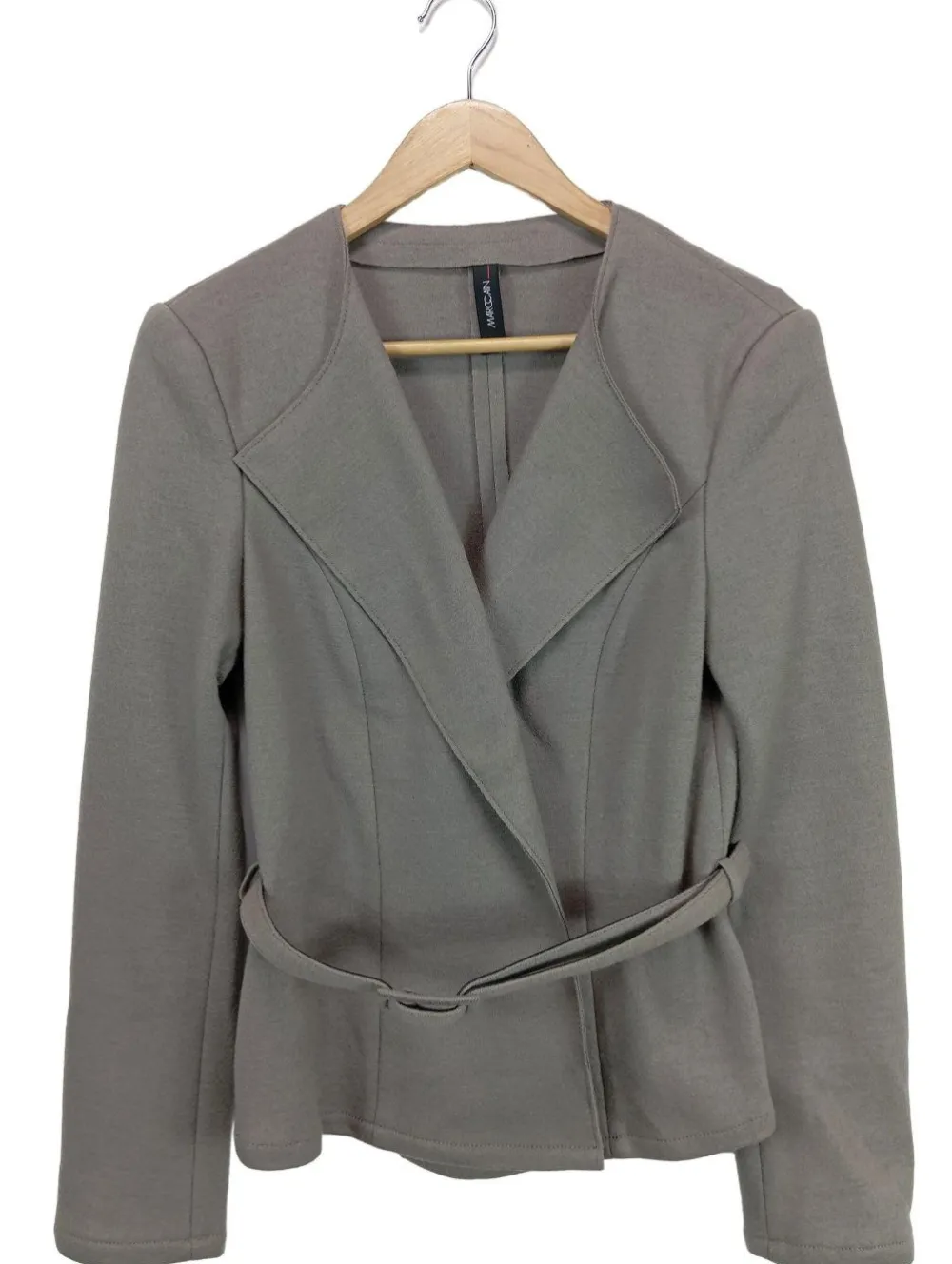 Blazer>Marc Cain Kurz-Blazer Größe 38 hellgrau