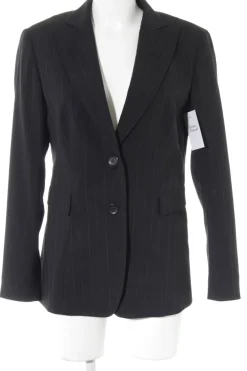 Blazer>Aust Kurz-Blazer Größe 40 schwarzweiß