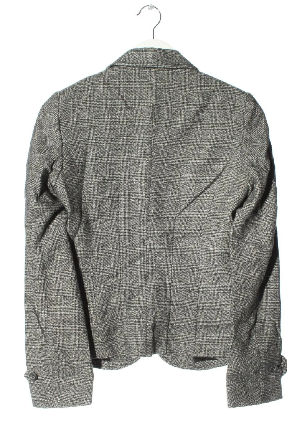 Blazer>United Colors of Benetton Kurz-Blazer Größe 34 hellgrau