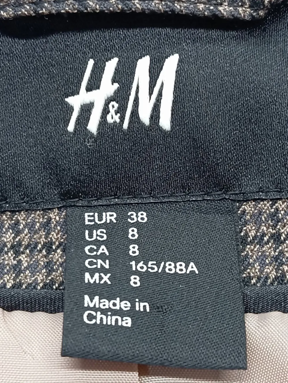 Blazer>H&M Kurz-Blazer Größe 38