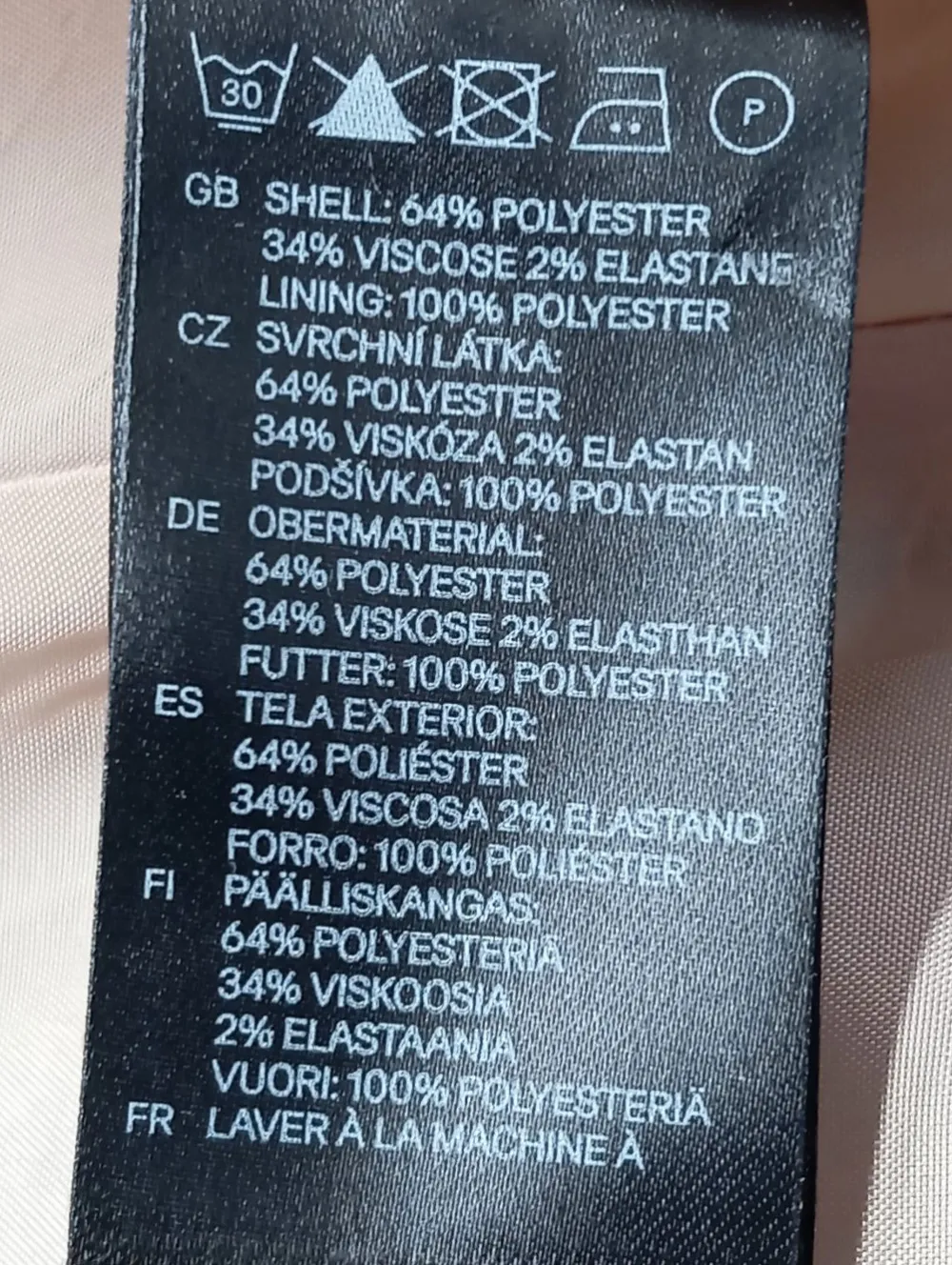 Blazer>H&M Kurz-Blazer Größe 38