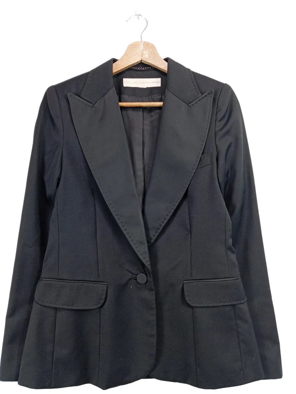 Blazer>H&M Kurz-Blazer Größe 36 schwarz