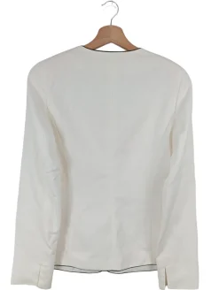 Blazer>Prestige Elegance Kurz-Blazer Größe 36 weißschwarz