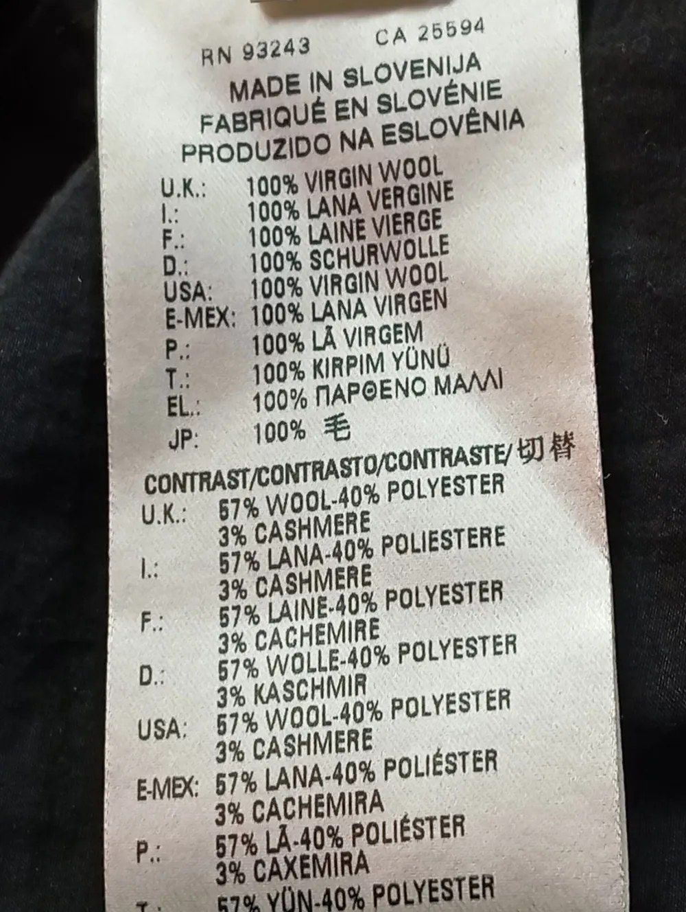 Blazer>Diesel Black Gold Kurz-Blazer Größe 36 hellgrau