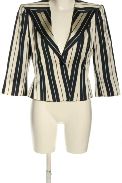 Blazer>Armani Collezioni Kurz-Blazer Größe 38 weißschwarz