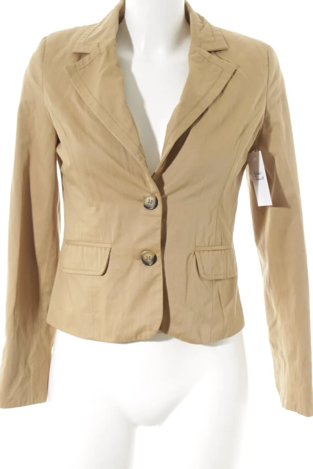 Blazer>Kafu00e9 Stigur Kurz-Blazer Größe 36 ocker